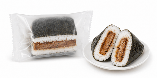Black Pepper Pork Onigiri