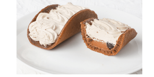 Boba Brown Sugar Half-Moon Cake