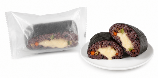 Bursting Cheese Purple Rice Roll