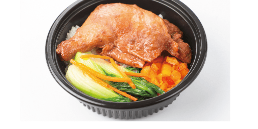 Classic Soy-Glazed Chicken Drumstick Meal