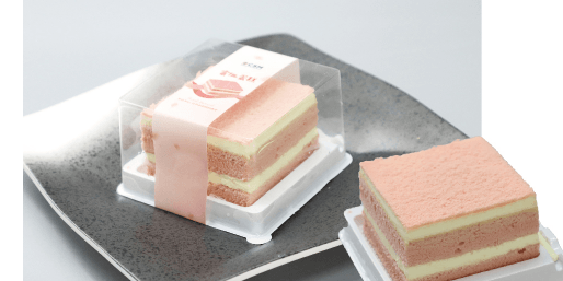 Elegant Peach Velvet Cake
