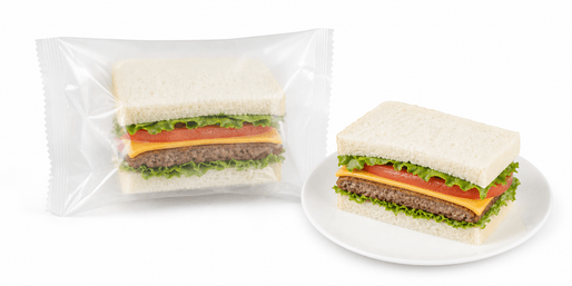 Golden Roasted Beef Patty Sandwich