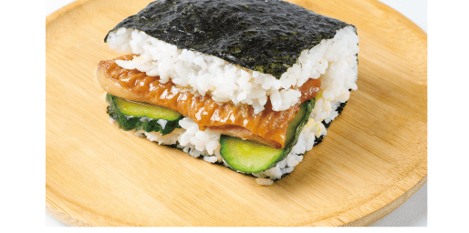Honey Cheese Chicken Onigiri