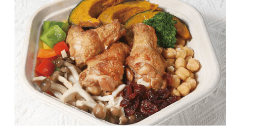 Roasted Chicken Thigh Power Bowl