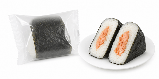 Salt-Grilled Salmon Onigiri