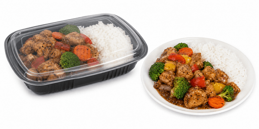 Spicy Black Pepper Chicken Rice Bowl