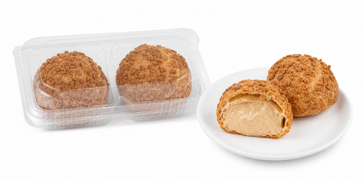 Toffee Cookie Cream Puffs