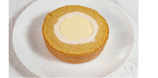 Toffee Crème Brûlée Roll Cake