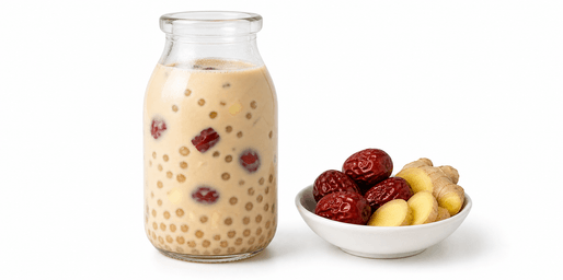 Warming Ginger Red Date Sago Drink